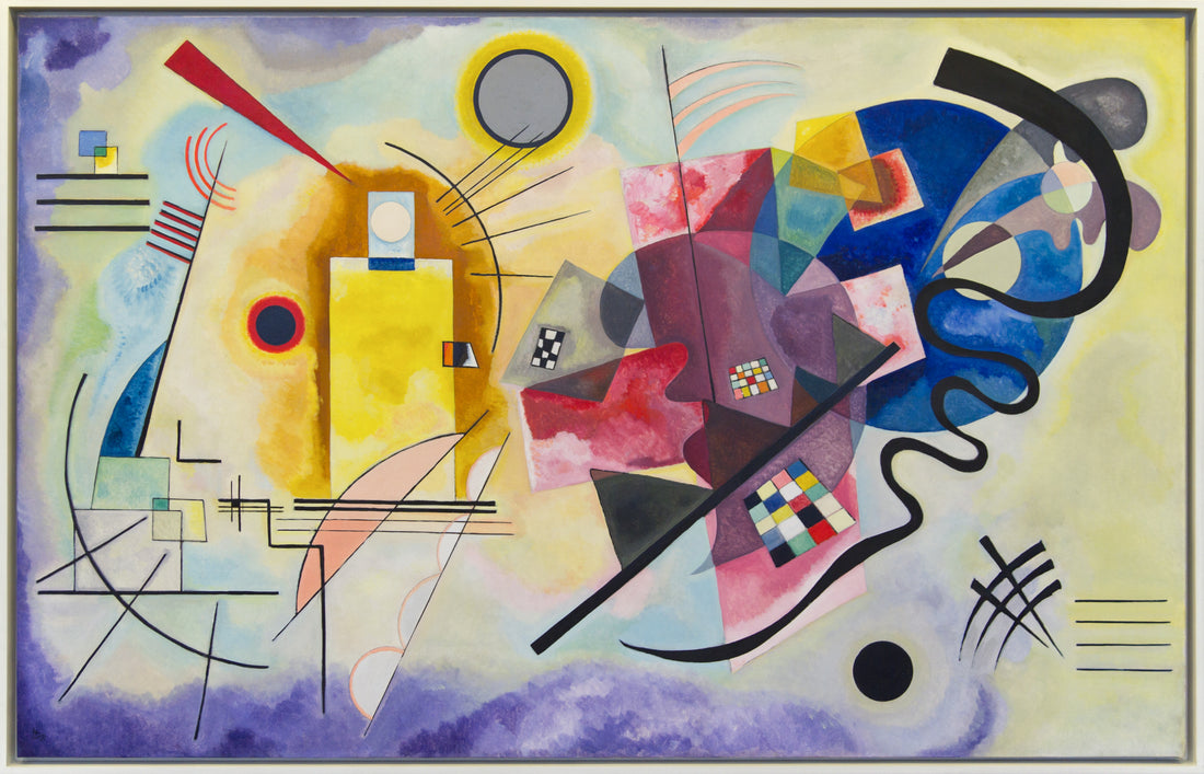Jaune-Rouge-Bleu by Kandinsky
