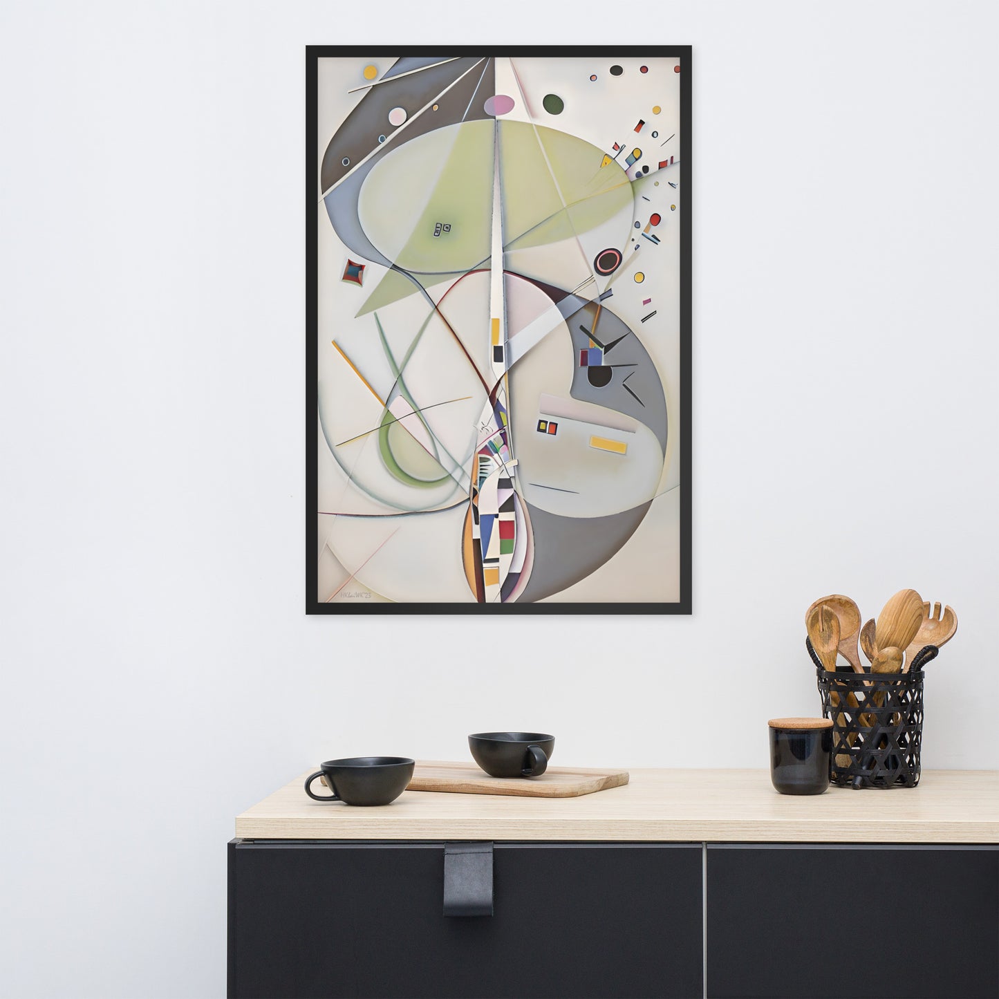 Klint's Tree of Knowledge No 5 bai Kandinsky